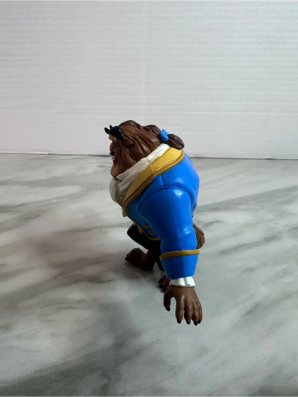 Disney Blue and Gold Beast Costume Figure